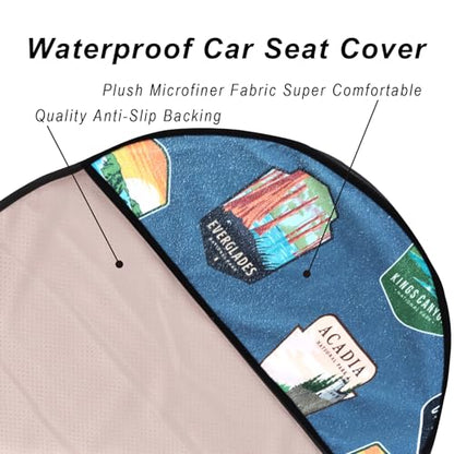 Car Seat Cover Protector Front Seats