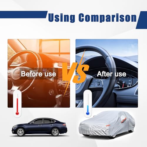 6 Layers Waterproof Car Cover for Mercedes Benz CLK 1997