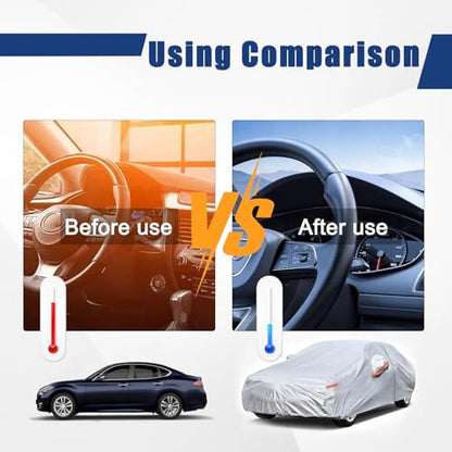 6 Layers Waterproof Car Cover for Mercedes Benz CLK 1997