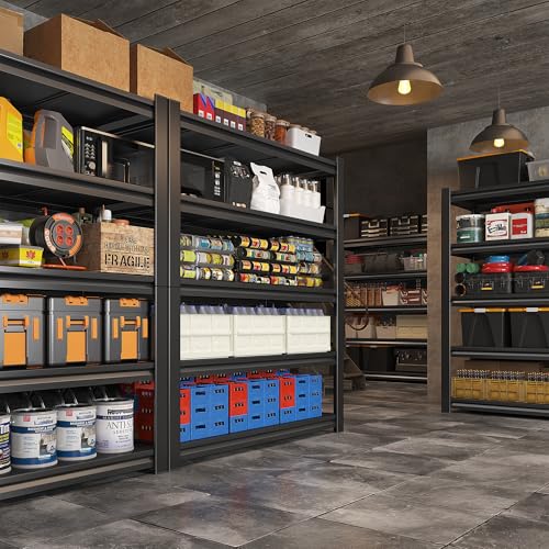 72" H Storage Shelves Heavy Duty and Wobbly