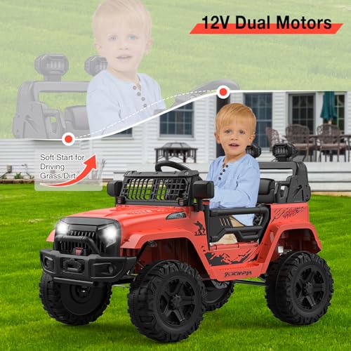 12V Kids Electric Ride On Truck Car w