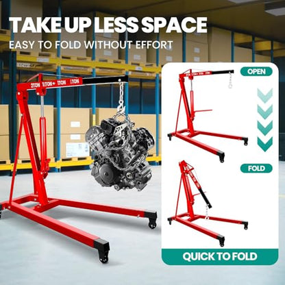 4400 Lbs Engine Hoist Cherry Picker
