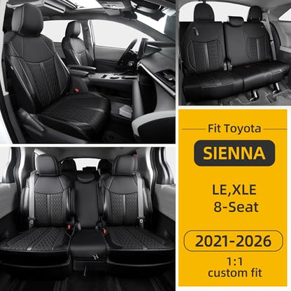 Custom Sienna Seat Covers for 2021