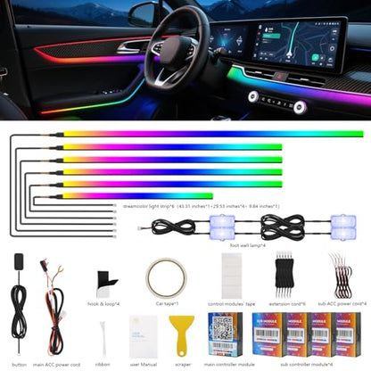 2026 Upgraded Interior Car LED Strip Lights