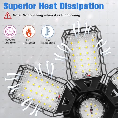LED Garage Lights 4 Pack