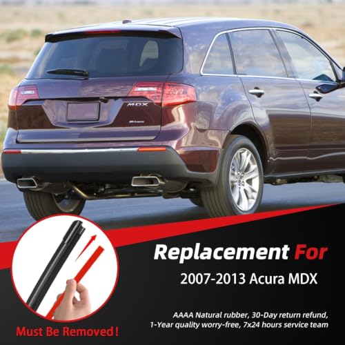 26"+21"+12" Windshield Wiper Blades Replacement for Acura MDX 2007