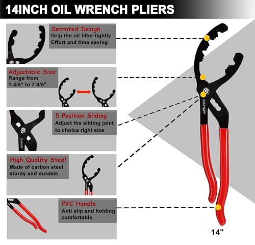 Oil Filter Wrench Set
