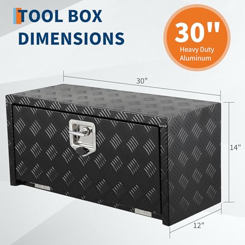 30 Inch Heavy Duty Aluminum Underbody Tool Box