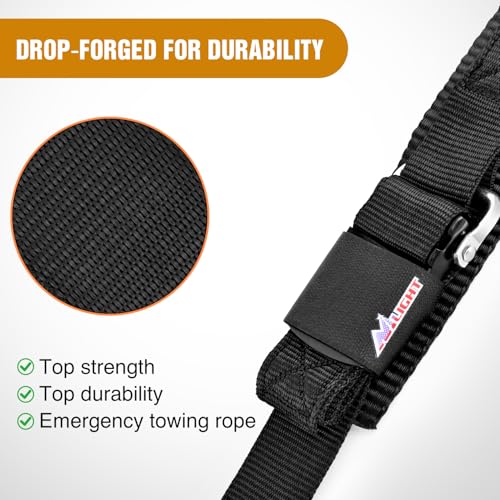 Tie Down Kits 2 PCS 2" x 48" Adjustable Boat Trailer Straps (2 Count)