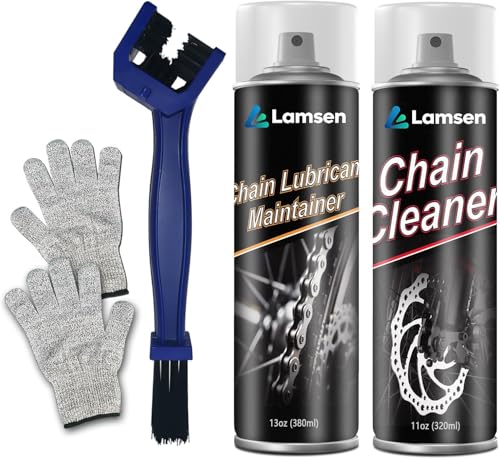 Chain Cleaner Kit Professional Bike Chain Cleaner Motorcycle Cleaner (24 Ounce)