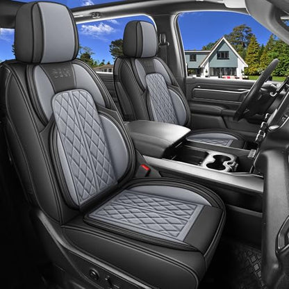Car Seat Cover Custom Fit for Dodge Ram 1500 2500 3500 2002 (2 Count)