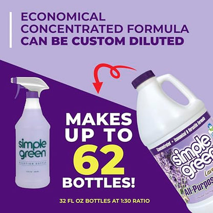 All Purpose Cleaner Concentrate Lavender Scent 64 Fl Oz