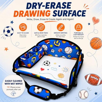 Kids Travel Tray for Car Seat
