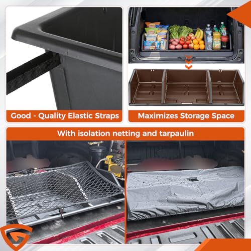 52" Truck Bed Cargo Box Organizer Slider Storage Loader System