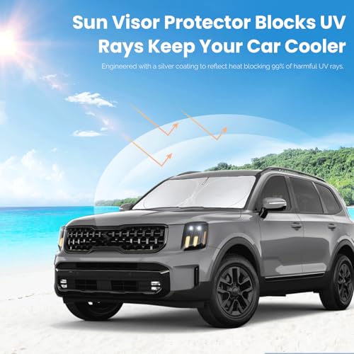 Windshield Sunshade for Kia Telluride 2020