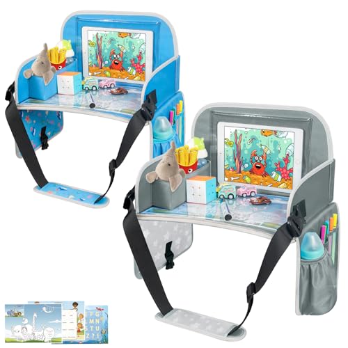 Kids Travel Tray for Boys or Girls (2 Count)
