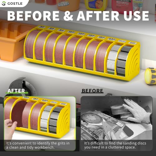 5 Inch Professional Sanding Discs Storage Bins
