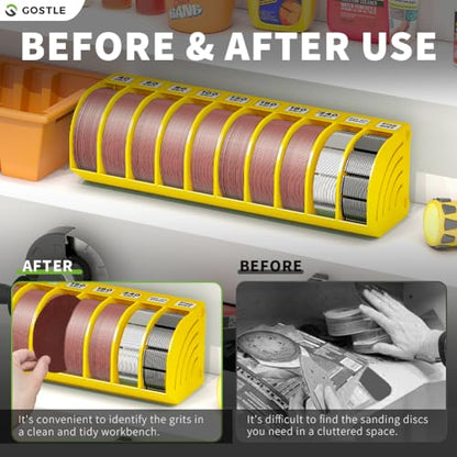 5 Inch Professional Sanding Discs Storage Bins