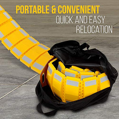Portable Vehicle Traffic Speed Bump (9.8 Foot)