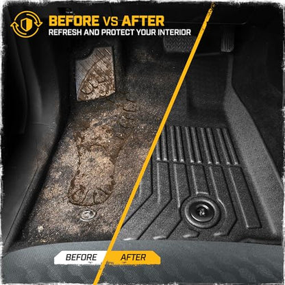 JustFit™ 3D All Weather Floor Mats for Toyota Tacoma 2016
