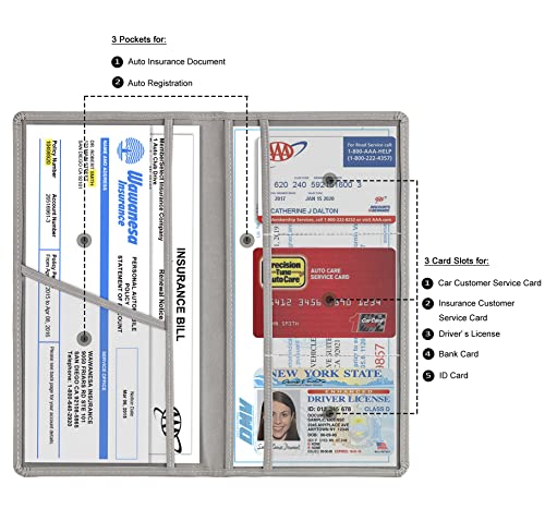 Car Registration & Insurance Card Holder