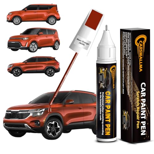 M3R Mars Orange Car Touch Up Paint for Kia