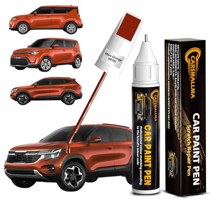 M3R Mars Orange Car Touch Up Paint for Kia