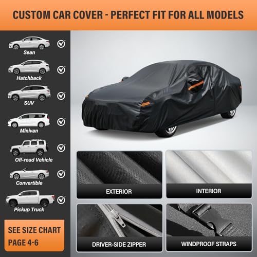 SUV Car Cover Waterproof All Weather