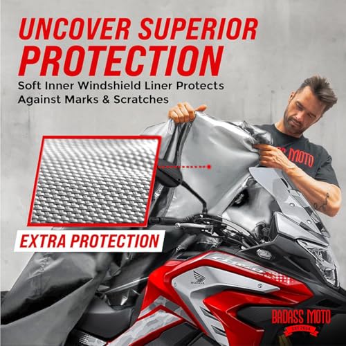 Waterproof Outdoor Motorcycle Cover for Adventure Bikes