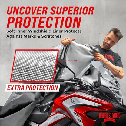 Waterproof Outdoor Motorcycle Cover for Adventure Bikes