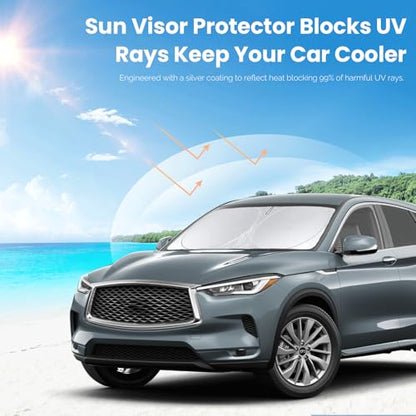 Windshield Sunshade for Infiniti QX50 QX55 QX60 2018