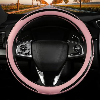 New Leather Car Steering Wheel Cover