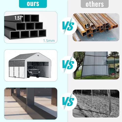 20x20 Metal Carport