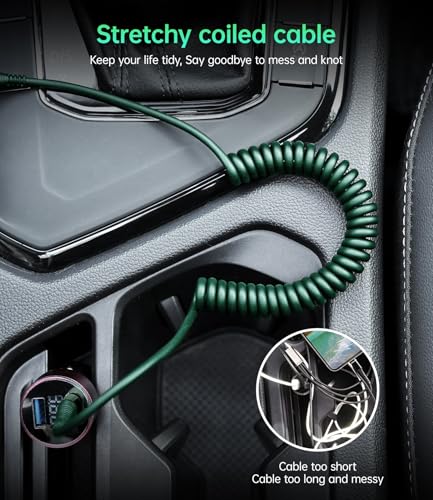 USB to USB C Cable Fast Charging 66W (2 Count)