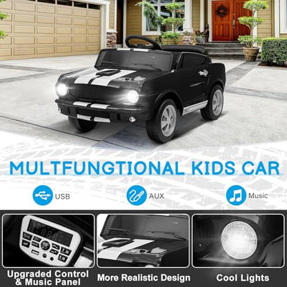 12V Licensed Shelby Electric Car for Kids
