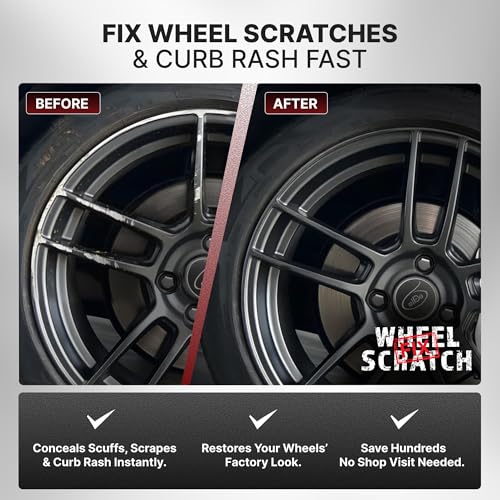 Anthracite Rim Touch Up Paint Wheel Scratch Repair Kit