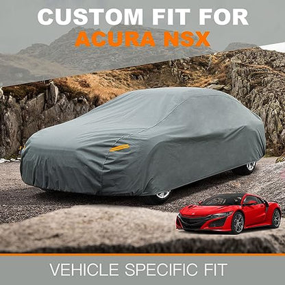 Waterproof Heavy Duty Car Cover Custom Fit Acura NSX 1990