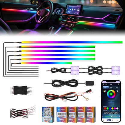 2026 Upgraded Interior Car LED Strip Lights