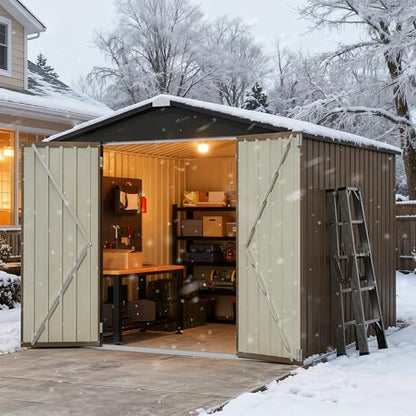 8x8FT Outdoor Storage Shed