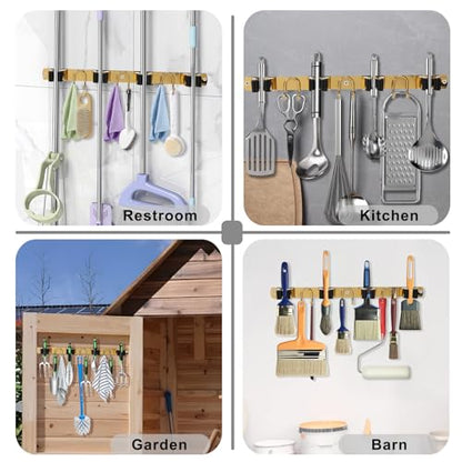 Mop Broom Holder Wall Mount