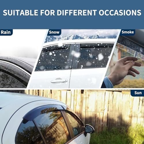 Rain Guards Window Visors Fit for 2009