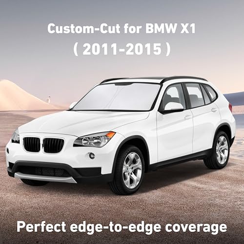 Windshield Sunshade Compatible for BMW X1 2011