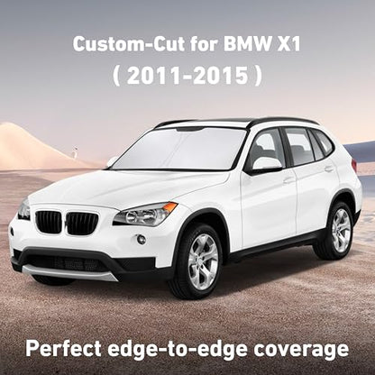 Windshield Sunshade Compatible for BMW X1 2011