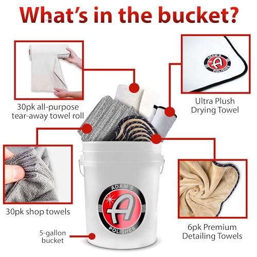 Adam's 5 Gallon Bucket (67 Count)
