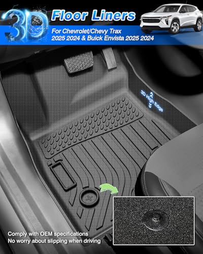Floor Mats and Cargo Liner Fit for Chevy Trax