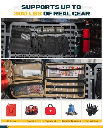5ft Short Truck Bed Side MOLLE Panel Fit for Jeep Gladiator JT
