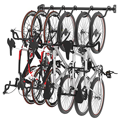 6 Bike Storage Rack Wall