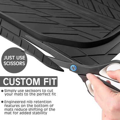 Deep Dish Floor Mats for Cars (4 Count)