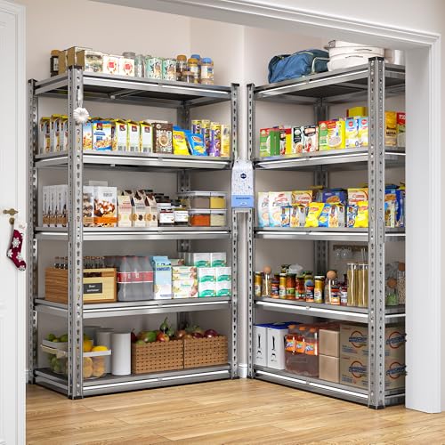 Galvanized Garage Shelving with PP Boards for Pantry Office Garage