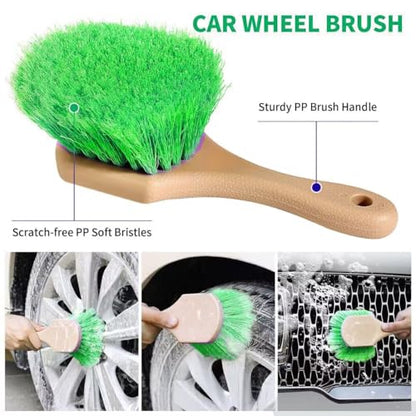 Car Wash Kit 62'' Car Wash Brush with Long Handle